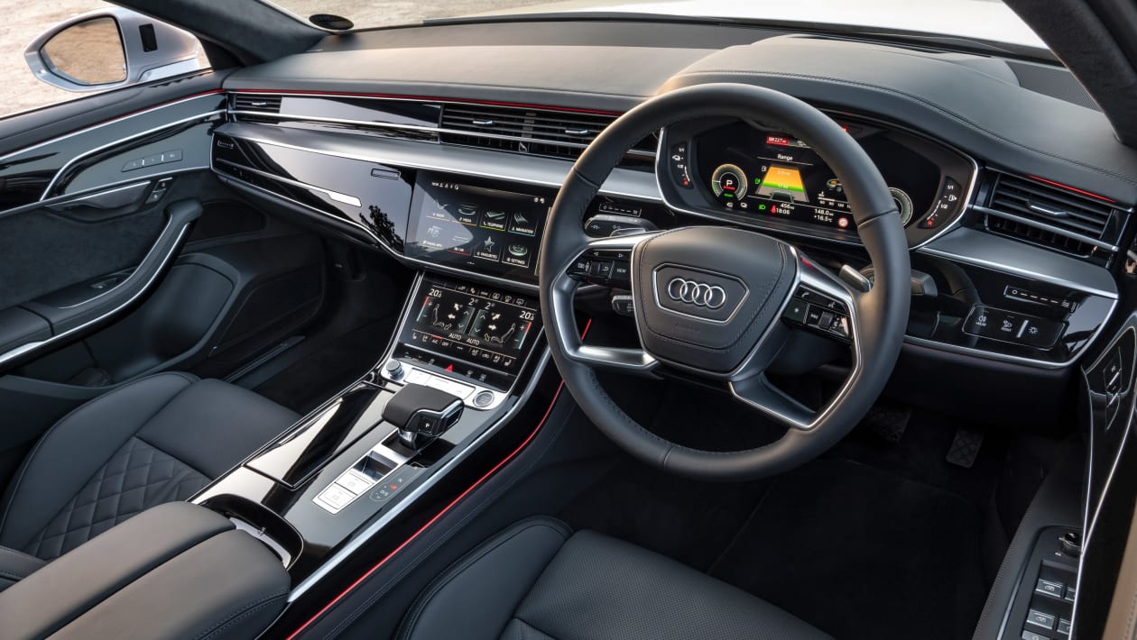 Audi A8 saloon Interior & comfort 2024 Carbuyer